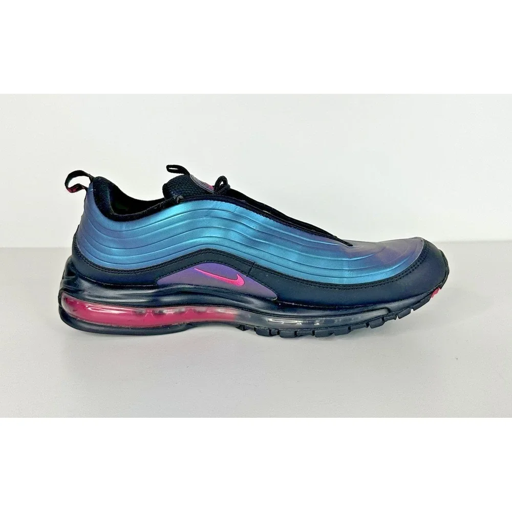 Nike Air Max‎ 97 LX Throwback Future Shoes Men's US 12 Lazer Fuchsia AV1165-001